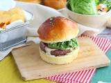 Przepis Burger raclette