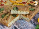 Przepis Kwiaty focaccia - sztuka focaccia