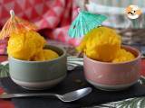 Przepis Sorbet z mango i limonki z zaledwie 3 składników, gotowy do spożycia w 5 minut!