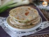 Przepis Chińskie naleśniki z zieloną cebulką - scallion pancakes