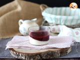 Przepis Panna cotta z coulis jagodowym