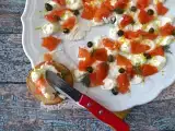 przepis Pasta aperitif z wędzonego łososia