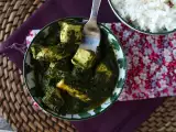 przepis Palak tofu: indyjskie curry ze szpinakiem i tofu