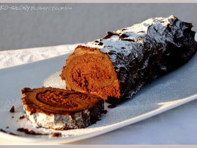 Rolada - czekoladowa gałąź / Chocolate roll