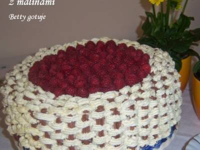 Tort Szwarcwaldzki z malinami - Black Forest Cake