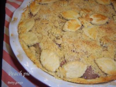 Ciasto brzoskwiniowe – peach pie