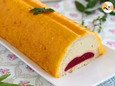 Przepis Tarta z mango i malinami