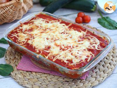 Przepis Lasagne z cukinią i szpinakiem