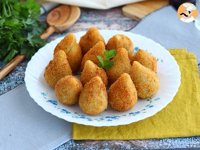 Przepis Coxinhas (brazylijskie krokiety z kurczaka)