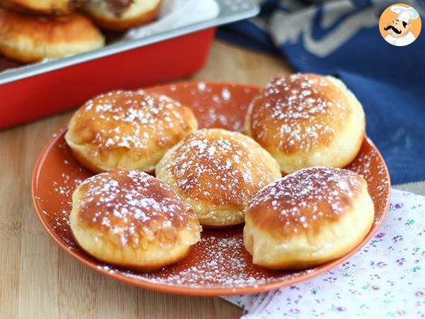 Przepis Pączki z czekoladą