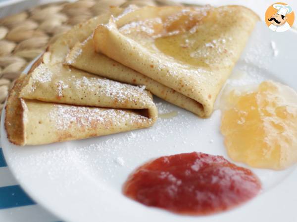 Przepis Lekkie, bezglutenowe i bezmleczne naleśniki