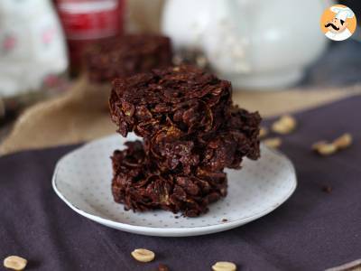 Przepis Wyjątkowo chrupiące orzechowe różyczki choco sand