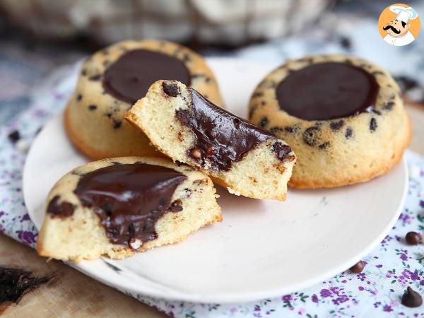 Przepis Czekoladowe ciastka tygrysie - chrupiący ganache