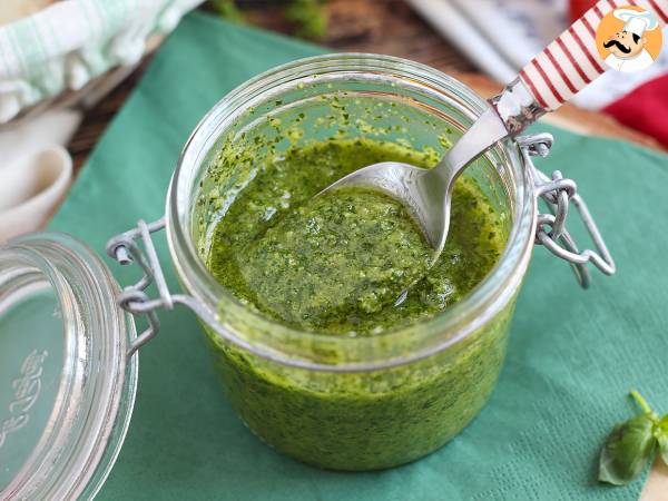 Przepis Domowe zielone pesto - pesto alla genovese