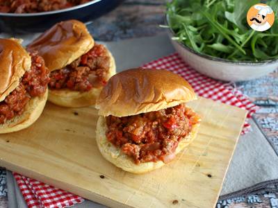 Przepis Sloppy joes burger