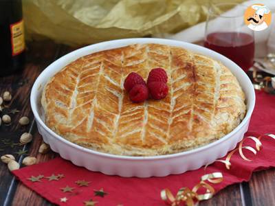 Przepis Frangipane galette des rois z malinami i pistacjami