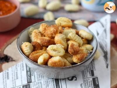 Przepis Chrupiące parmezanowe gnocchi we frytkownicy powietrznej