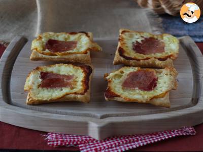 Przepis Małe tarty tatin o smaku raclette, w pojedynczych porcjach