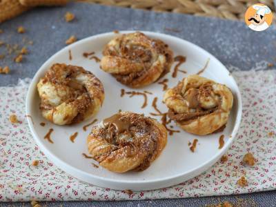 Przepis Ciasteczka z ciasta francuskiego speculoos - szybkie i łatwe do zrobienia