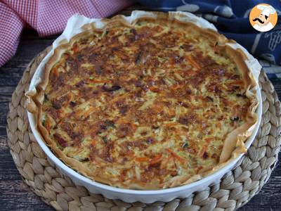 Przepis Quiche z warzywami i boczkiem, które wszyscy uwielbiają!