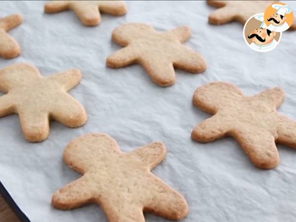 Kruche ciasteczka piernikowe - Gingerbread Men - Przygotowanie krok 5