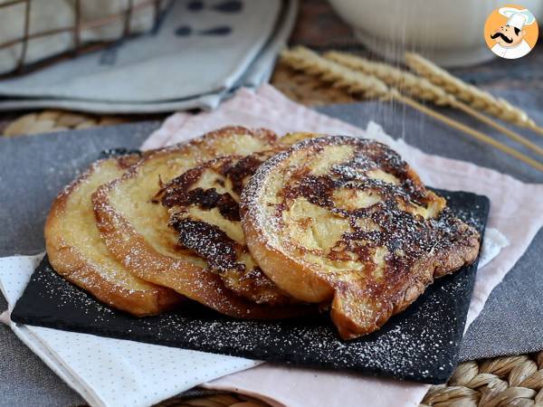 Wilgotna i chrupiąca brioche perdu - Przygotowanie krok 4