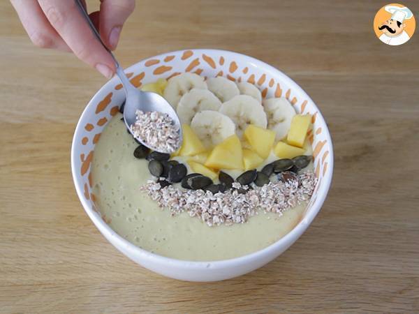 Smoothie bowl z mango i bananem - Przygotowanie krok 3