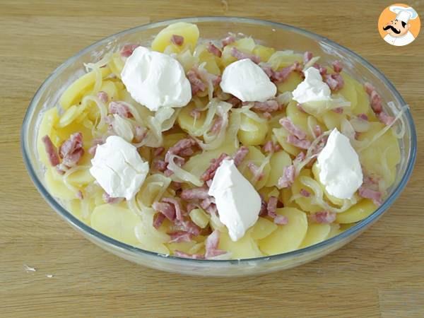 Tradycyjna sabaudzka tartiflette - Przygotowanie krok 4