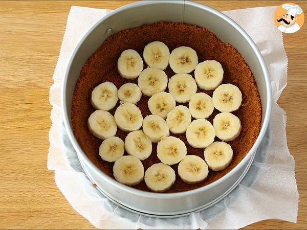 Tarta banoffee z bananami i karmelem - Przygotowanie krok 2