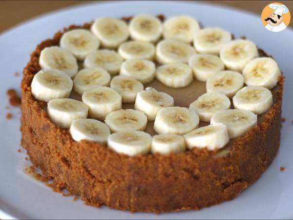 Tarta banoffee z bananami i karmelem - Przygotowanie krok 5