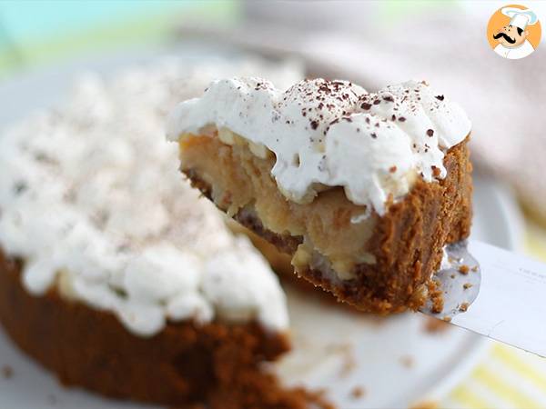 Tarta banoffee z bananami i karmelem - Przygotowanie krok 8