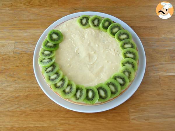 Tarta z kiwi (szybka i łatwa) - Przygotowanie krok 6