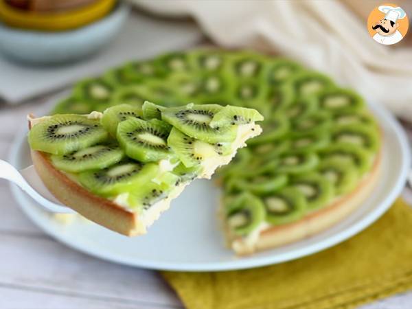 Tarta z kiwi (szybka i łatwa) - Przygotowanie krok 7