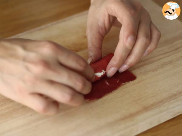 Ruloniki Bündnerfleisch z Chavroux - Przygotowanie krok 3