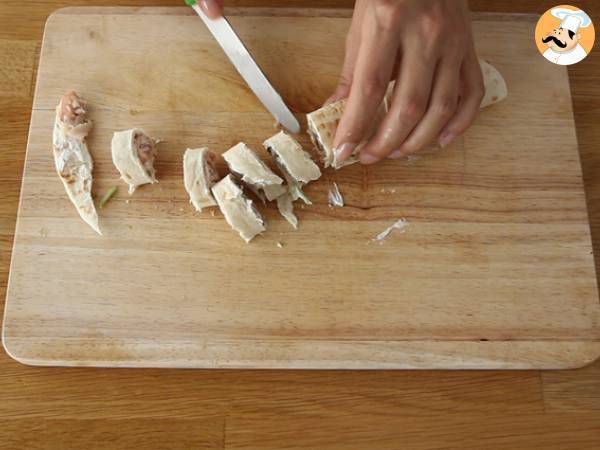 Wrapy aperitifowe z szynką parmeńską i rukolą - Przygotowanie krok 4