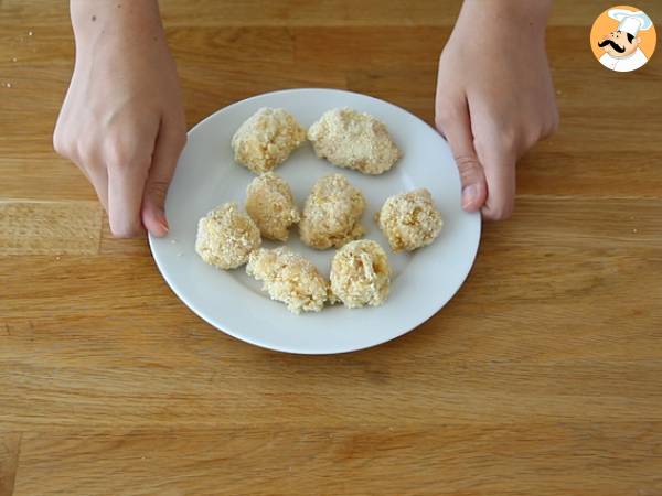 Krokiety z makaronu z szynką i serem - Przygotowanie krok 4