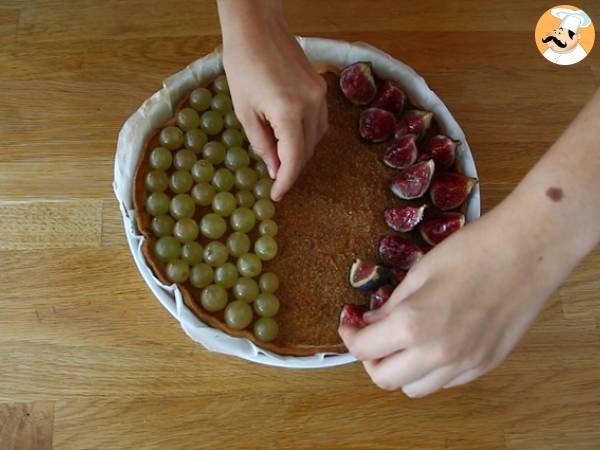 Tarta pół figowa, pół winogronowa - Przygotowanie krok 4