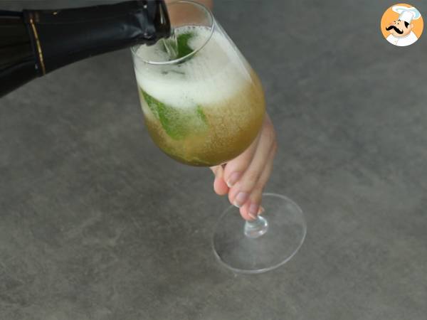 Królewski Mojito z szampanem - Przygotowanie krok 2