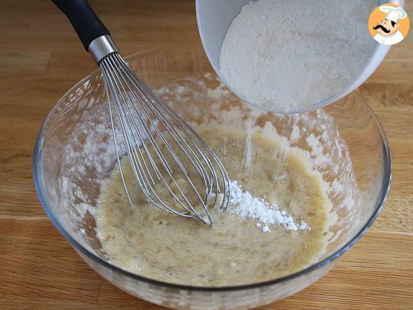 Ciasto bananowe bez cukru - Chlebek bananowy - Przygotowanie krok 3