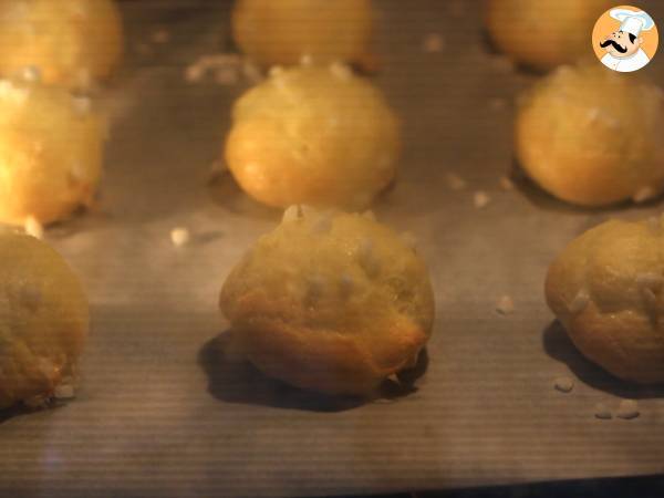 Chouquettes, ptysie z cukrem perlistym - Przygotowanie krok 5