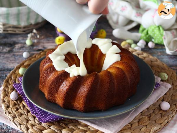 Wielkanocne ciasto bundt z cytryną i białą czekoladą - Przygotowanie krok 7