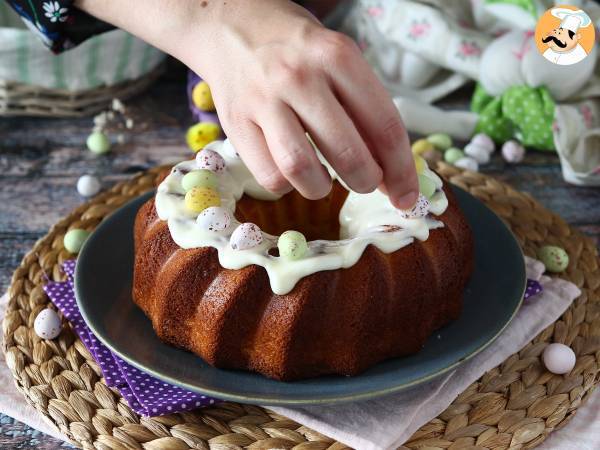 Wielkanocne ciasto bundt z cytryną i białą czekoladą - Przygotowanie krok 8