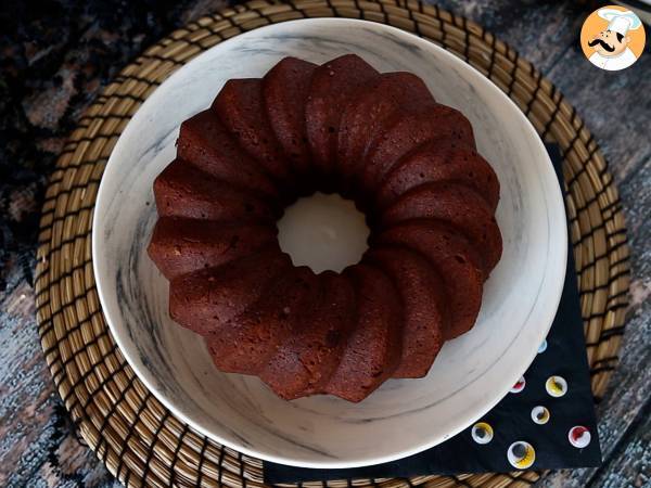 Ciasto Bundt na Halloween, przepyszna czekoladowa babka - Przygotowanie krok 6