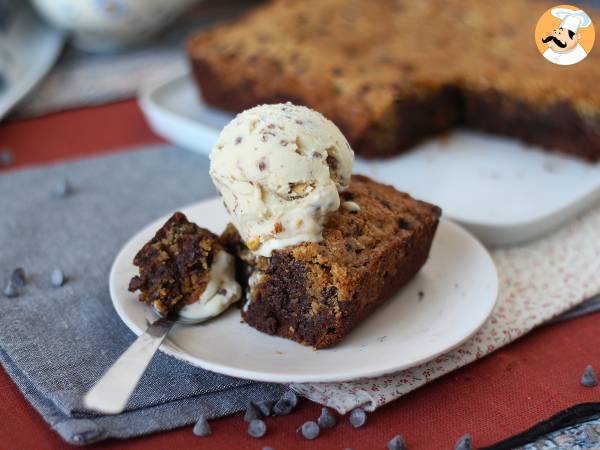 Brookies, idealne połączenie brownie i ciasteczka - Przygotowanie krok 8