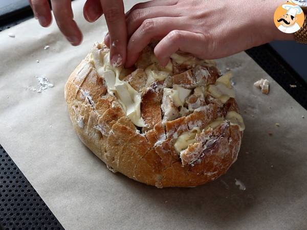 Nadziewany chleb jeżowy w stylu tartiflette - Przygotowanie krok 7