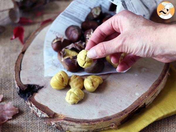 Kasztany pieczone we frytkownicy powietrznej - Przygotowanie krok 5