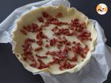 Łatwy domowy przepis na quiche lorraine - Przygotowanie krok 1