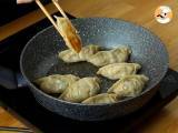 Gyozas z kurczakiem, marchewką i pieczarkami - Przygotowanie krok 11