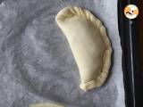 Pierożki nadziewane pieczarkami i szpinakiem - Przygotowanie krok 4