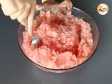 Arbuzowe frosé: super orzeźwiający koktajl granita z rosé! - Przygotowanie krok 4